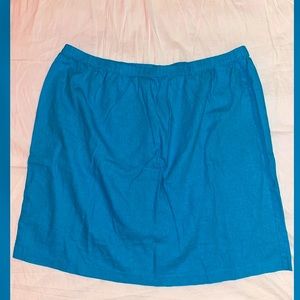 TURQUOISE SKIRT PLUS